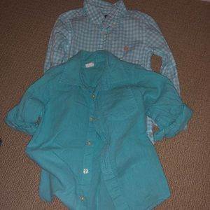 Boys polo button ups